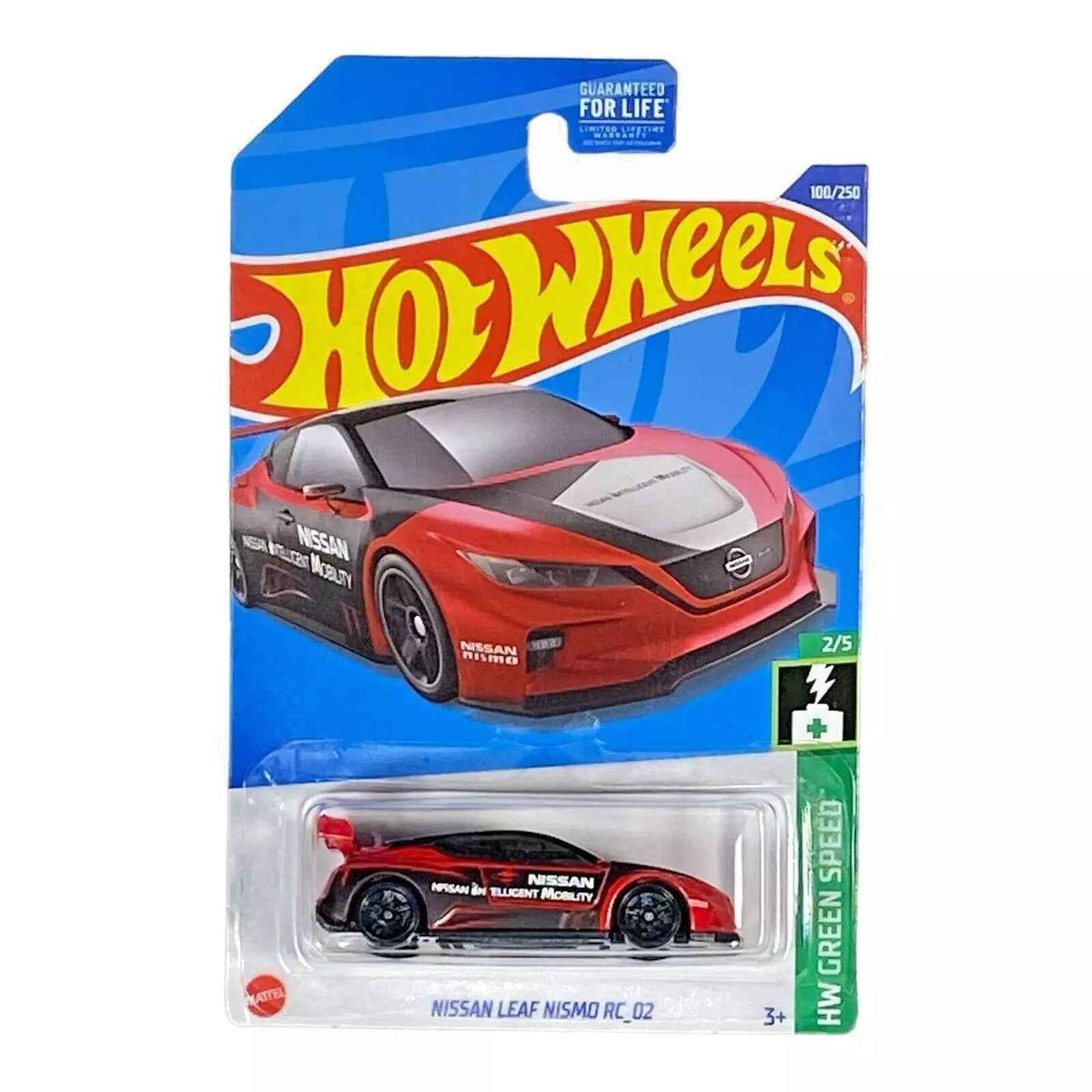 Hot Wheels Die Cast | Nissan Leaf Nismo RC02 | Green Speed Series 2