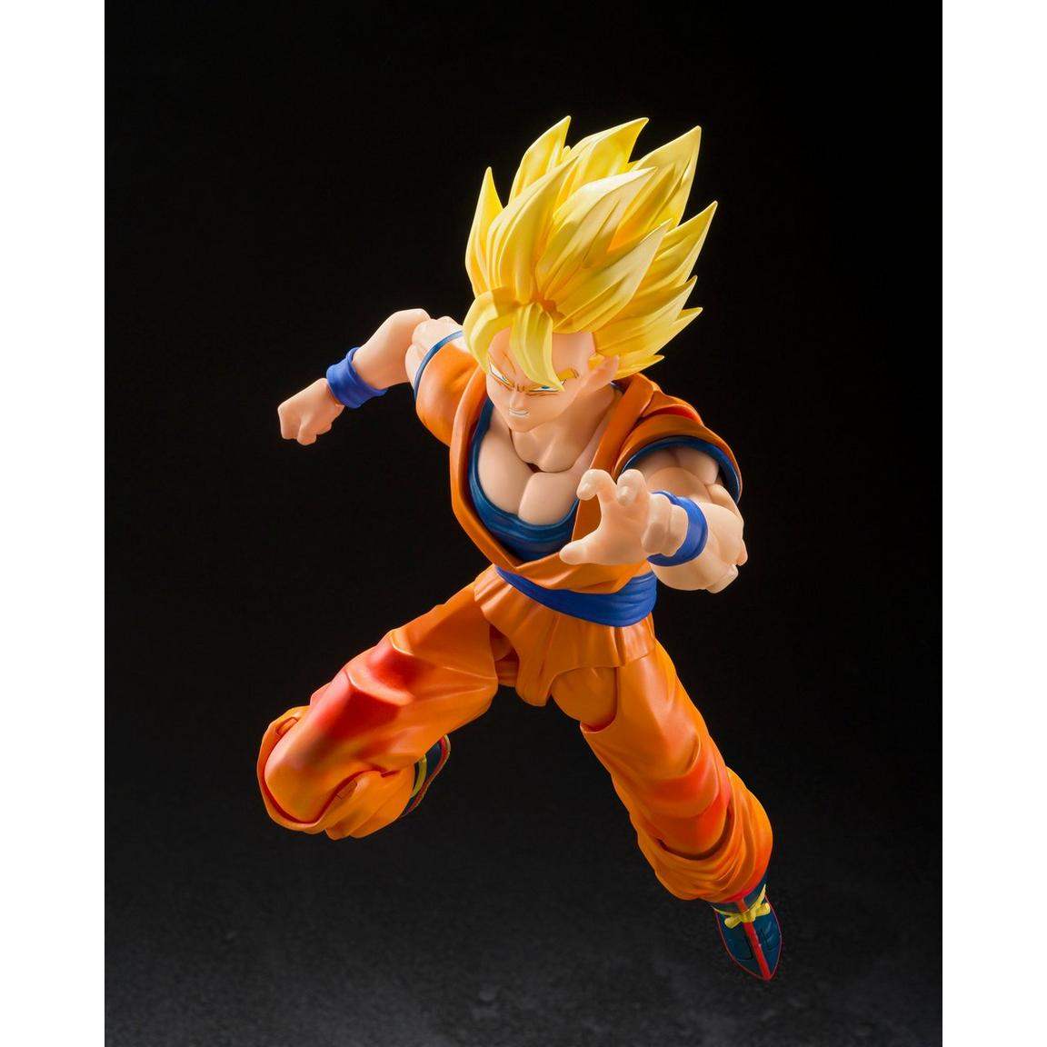 Action Figure | Super Saiyan Goku | S.H. Figuarts Line | 7.9 Inch Collectible
