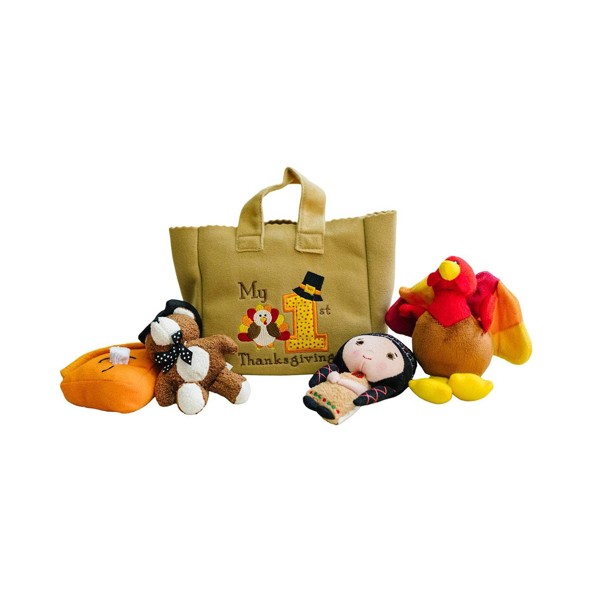 Baby Thanksgiving Turkey Fill And Spill Bag | 4 Sensory Toys | Keepsake Gift