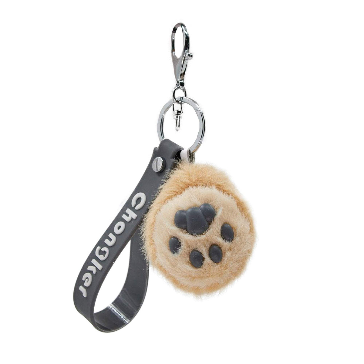 Cat Paw Keychain | Plush Soft Body | Silicone Bean Filling | Two Color Sets