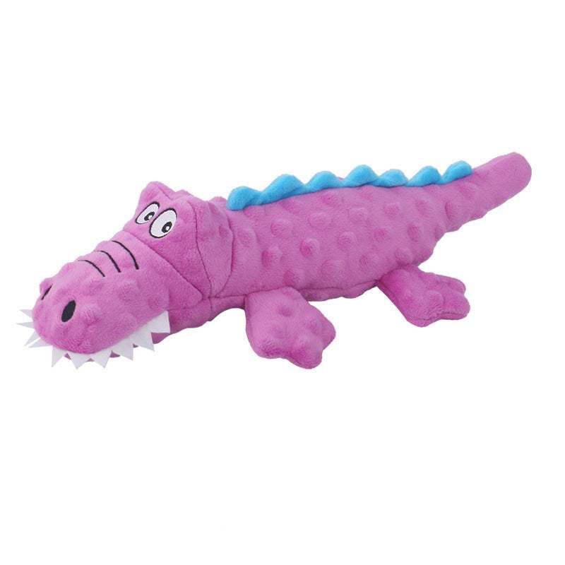 Cartoon Plush Pet Sound Toy | Bite-Resistant