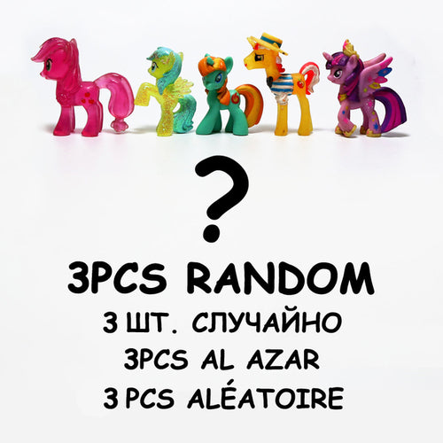 My Little Pony Anime Girl Figure Toys - Rarity and Rainbow Dash ToylandEU.com Toyland EU