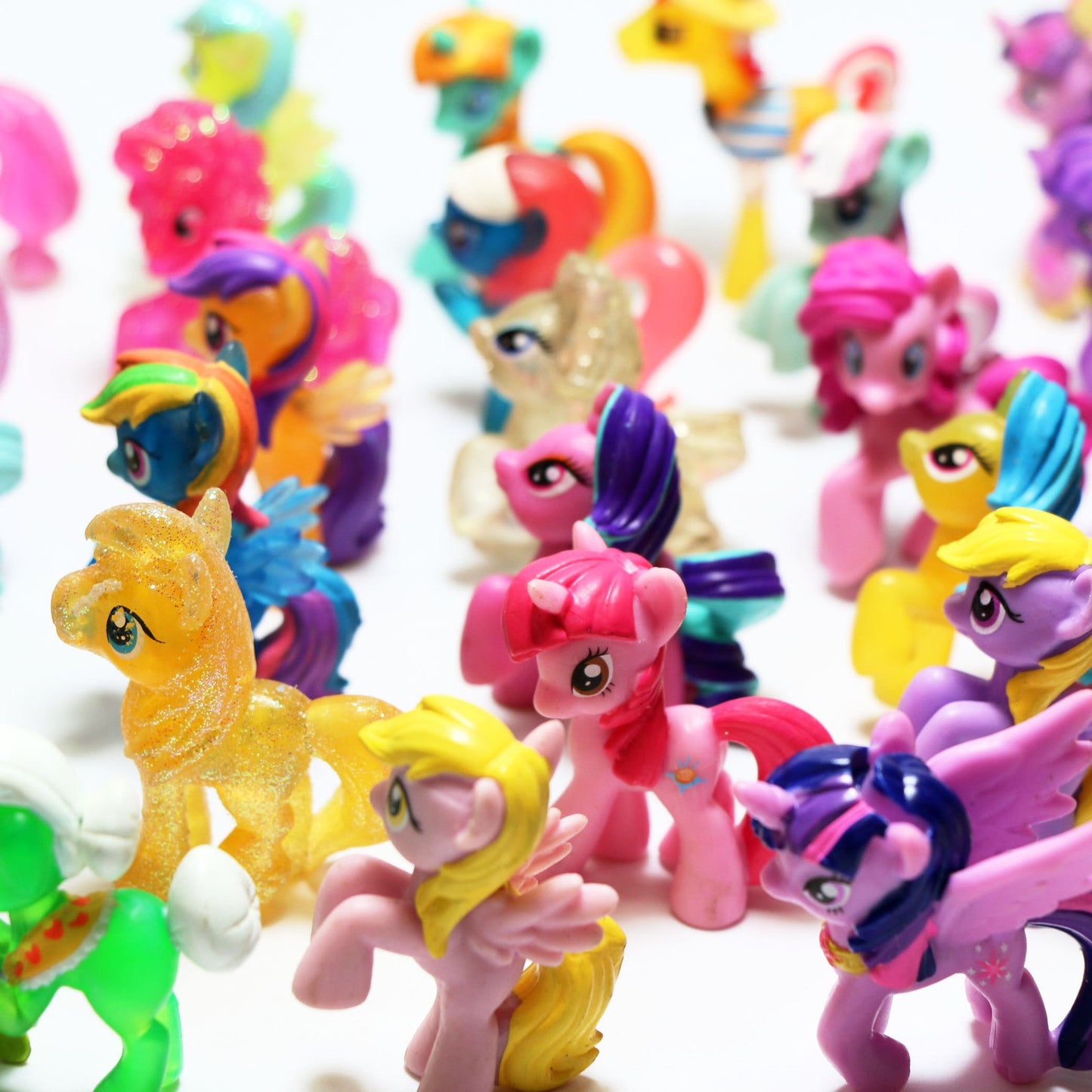 My Little Pony Anime Girl Figure Toys - Rarity and Rainbow Dash ToylandEU.com Toyland EU