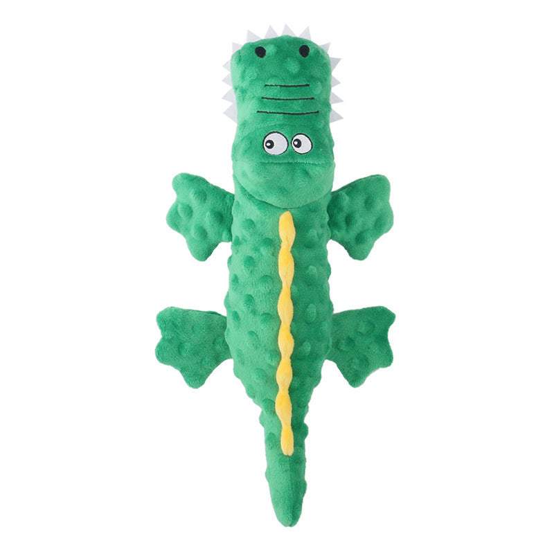 Cartoon Plush Pet Sound Toy | Bite-Resistant