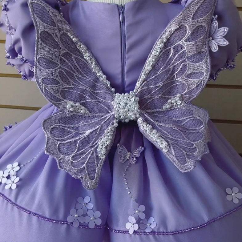 Girls' Birthday Evening Dress | Piano Performance Costume