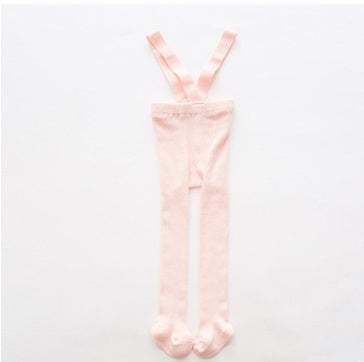 Cottie Cotton High-Waist Suspender Leggings | Sizes S-L | 0-3 Years