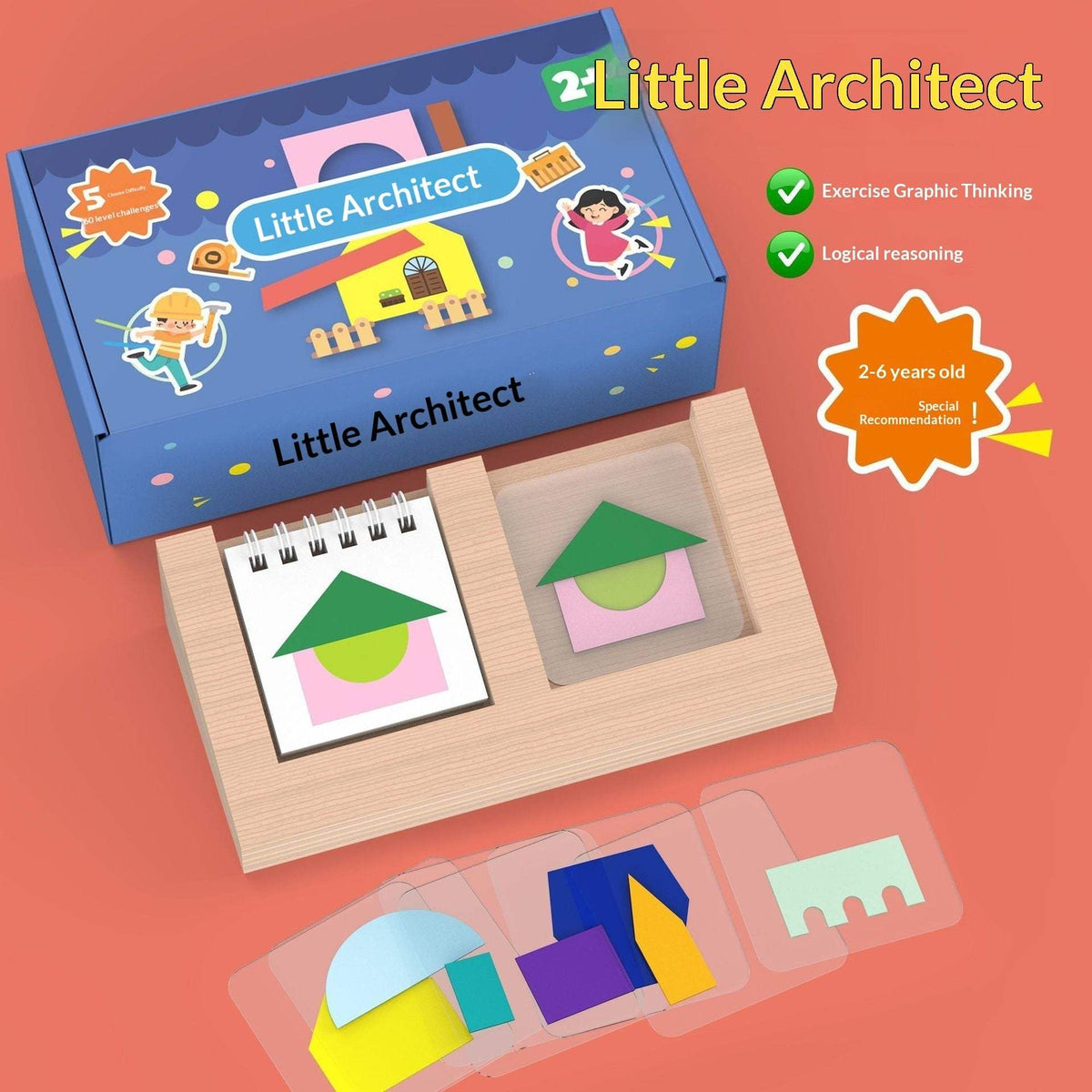 House Designer Building Block Puzzle | Spatial Reasoning
