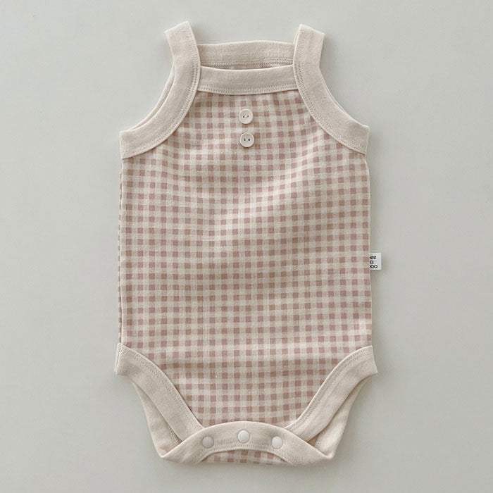 Newborn Cotton Sleeveless Vest Jumpsuit | Baby & Children's One-Pieces