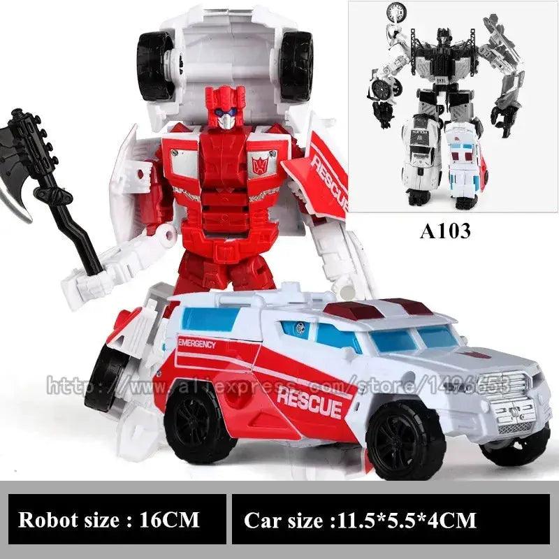  5in1 Transformation Robot Car Toy For Kids Collectors -  ToylandEU™