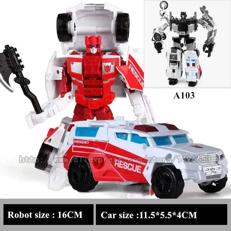 5in1 Transformation Robot Car Toy for Kids and Collectors - ToylandEU