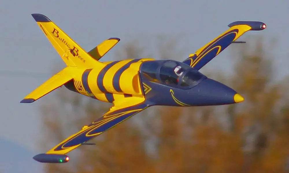 6 CH FlyFans Baltic Bees L-39 Albatros 64mm RC EDF Jet PNP - ToylandEU