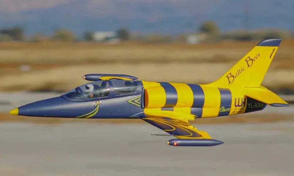 6 CH FlyFans Baltic Bees L-39 Albatros 64mm RC EDF Jet PNP - ToylandEU