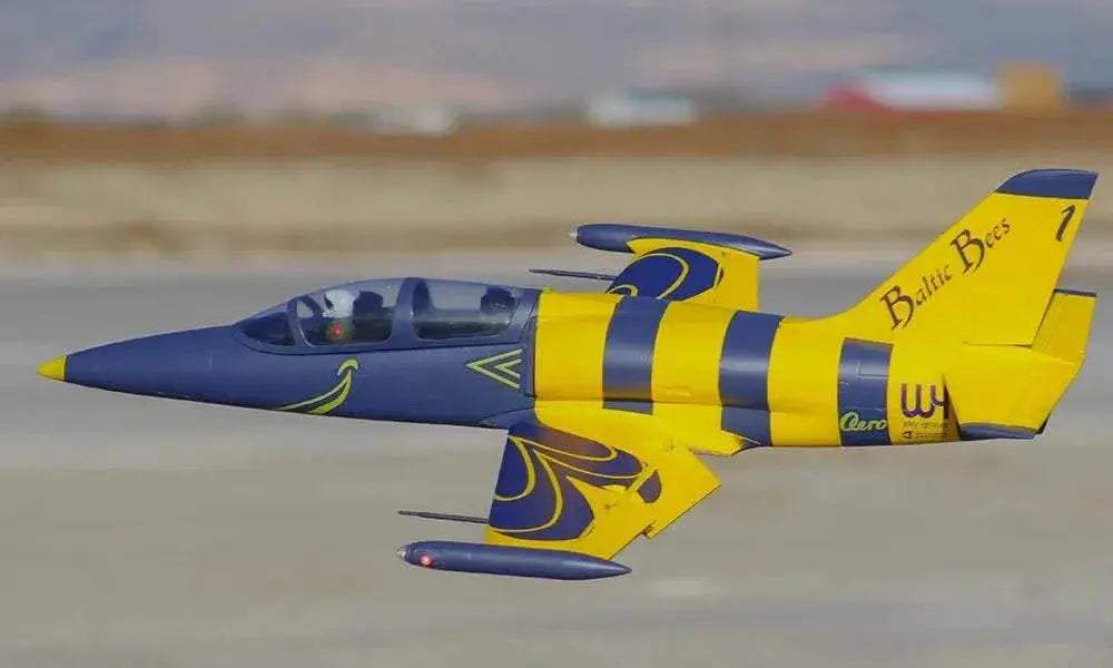 6 CH FlyFans Baltic Bees L-39 Albatros 64mm RC EDF Jet PNP - ToylandEU