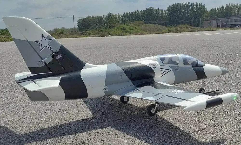6 CH FlyFans Black Diamond L-39 Albatros 64mm RC EDF Jet - ToylandEU