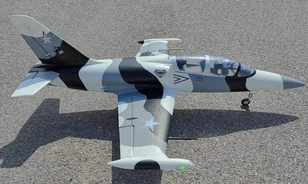 6 CH FlyFans Black Diamond L-39 Albatros 64mm RC EDF Jet - ToylandEU