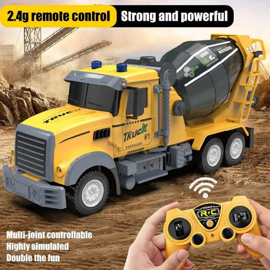  6-Channel 2.4G RC Dump Truck With Lights -  ToylandEU™