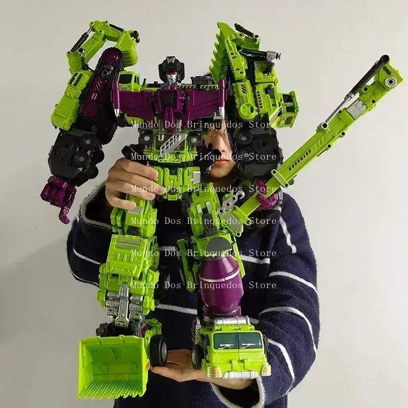 6 In 1 Devastator Transformer KO Robot Action Figure 42cm - ToylandEU