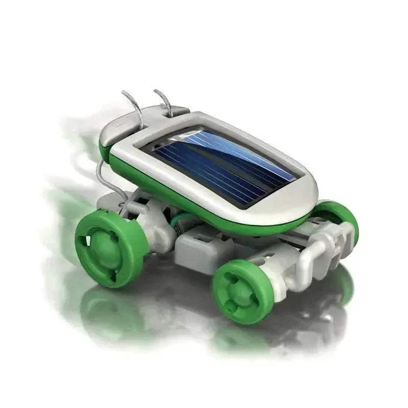 6-In-1 Solar Power Robot Kit Assembling Ship Fan Windmill Car Toys Educational Gadgets - ToylandEU