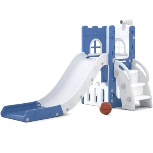  6 In 1 Toddler Slide Climber Playground With Storage -  ToylandEU™