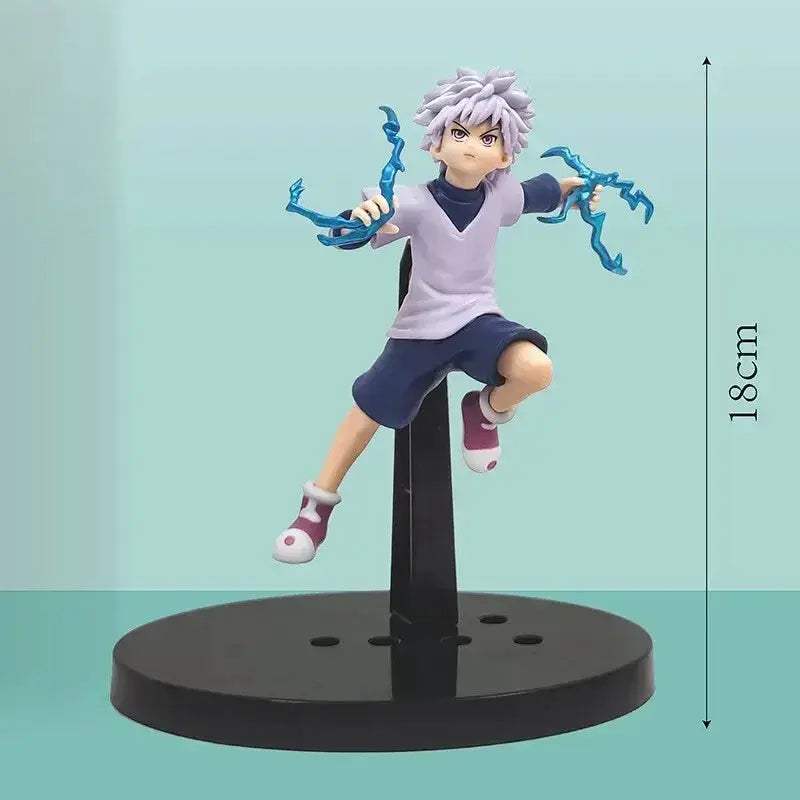6 PCS Hunter X Hunter Figurines, Chrollo Killua Gon Hisoka Kurapika Illumi Action Figure PVC Statue - ToylandEU