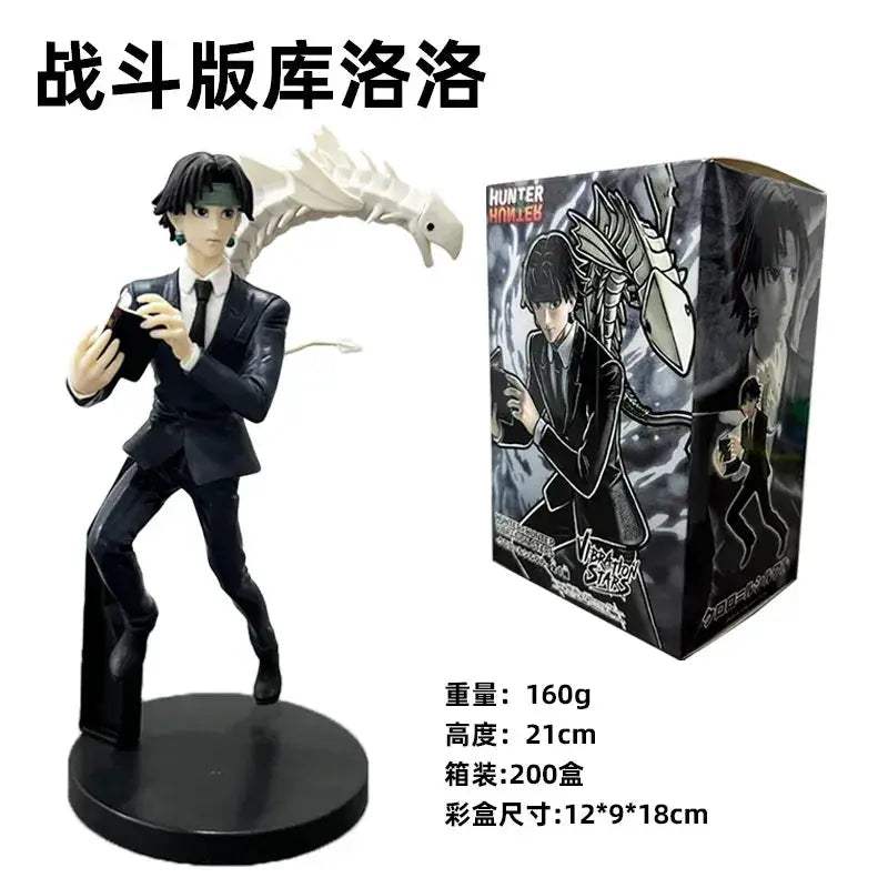 6 PCS Hunter X Hunter Figurines, Chrollo Killua Gon Hisoka Kurapika Illumi Action Figure PVC Statue - ToylandEU