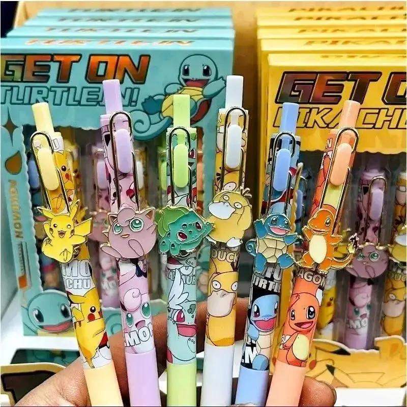 Pokemon Click Pens Set Six Gel Pens With Cute Characters - ToylandEU
