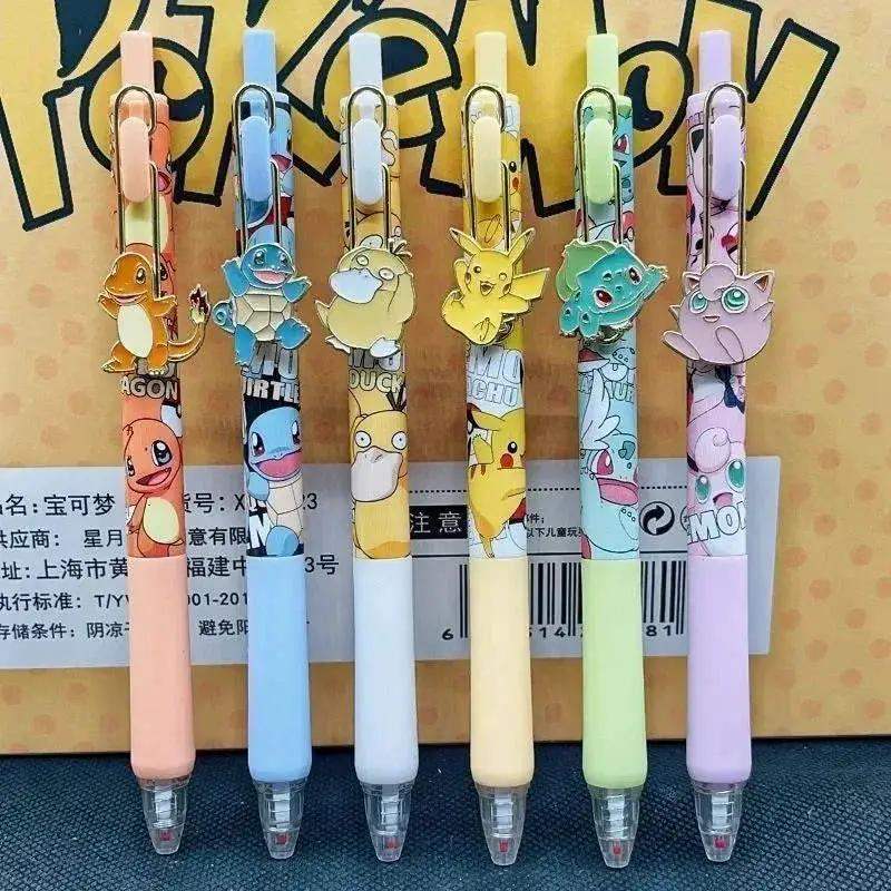 Pokemon Click Pens Set Six Gel Pens With Cute Characters - ToylandEU