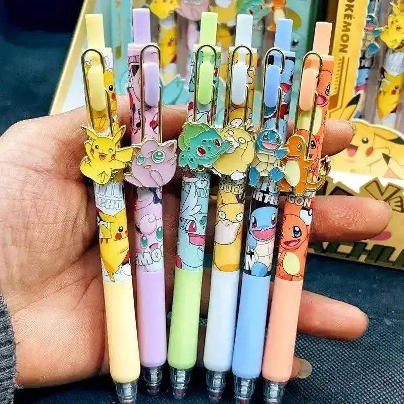 Pokemon Click Pens Set Six Gel Pens With Cute Characters - ToylandEU
