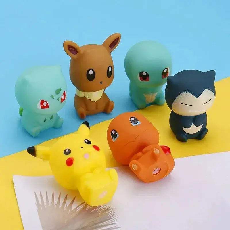 6 Pcs Pokemon Bath Toys – Fun Water Play for Kids - ToylandEU