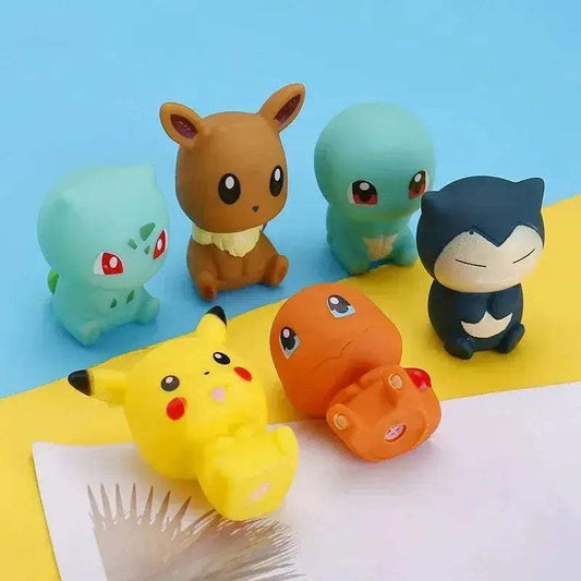 6 Pcs Pokemon Bath Toys – Fun Water Play for Kids - ToylandEU