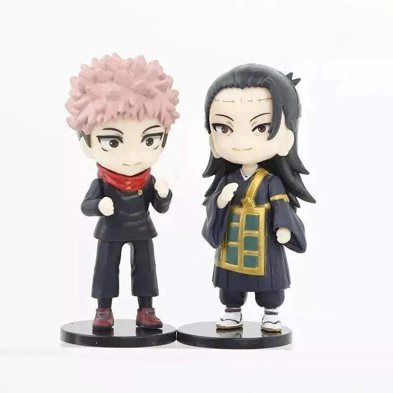 7 Piece Jujutsu Kaisen Chibi Figures Set PVC 7cm Collectible - ToylandEU