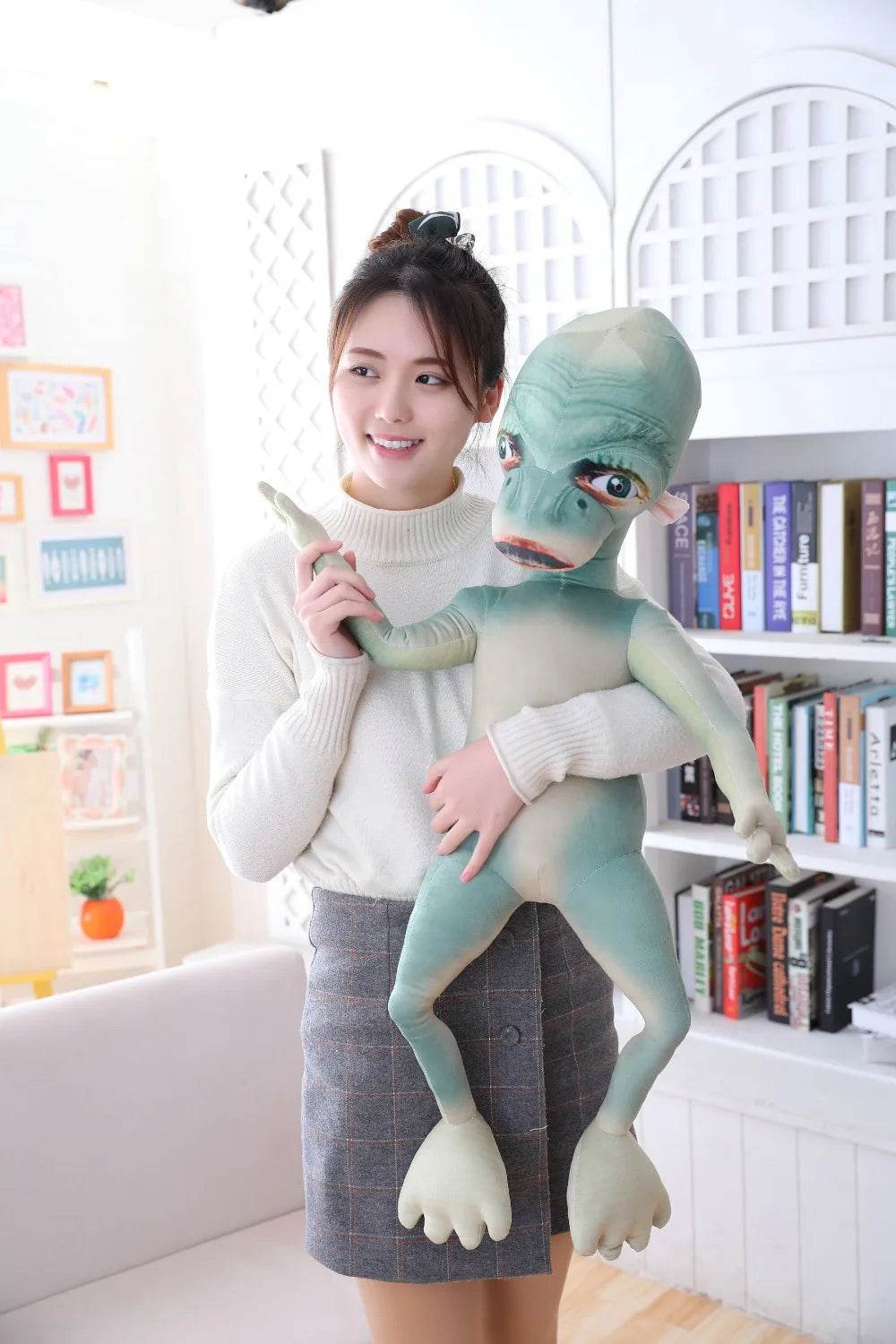 60/80/100cm Movie Figure Alien Plush Toy Soft Planet Creature Unique Ugly Gift for Kids - ToylandEU