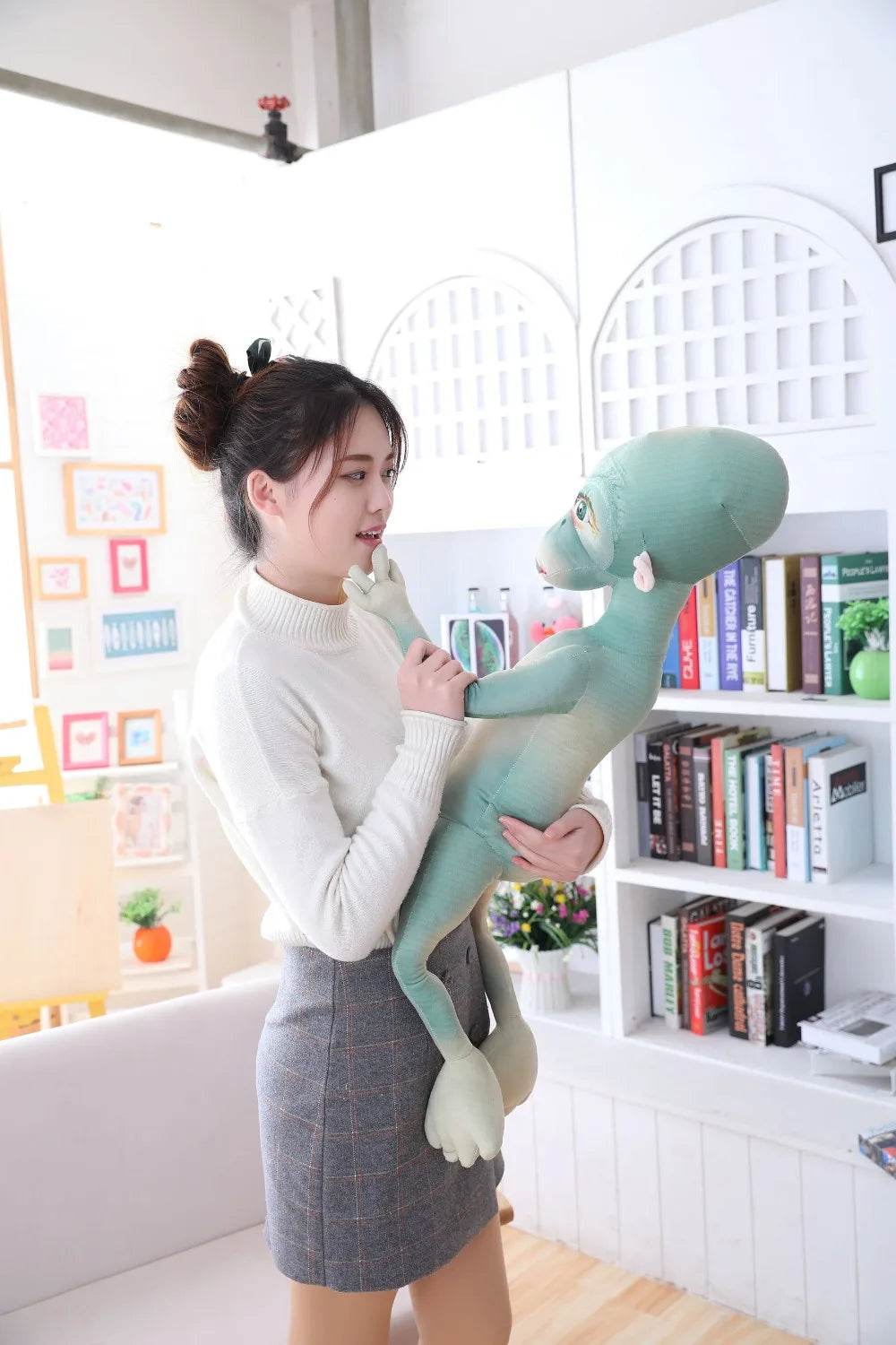 60/80/100cm Movie Figure Alien Plush Toy Soft Planet Creature Unique Ugly Gift for Kids - ToylandEU