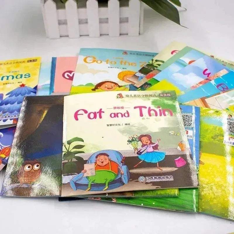 60 English Picture Books Set For Early Learning Graded Reading - ToylandEU