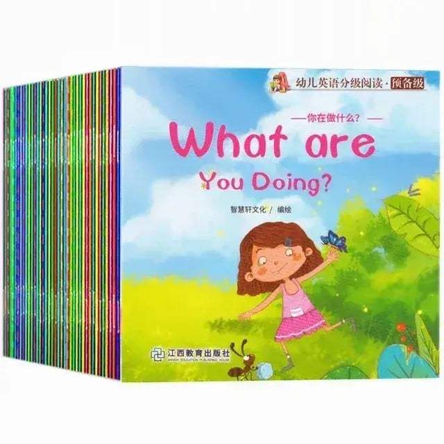 60 English Picture Books Set For Early Learning Graded Reading - ToylandEU