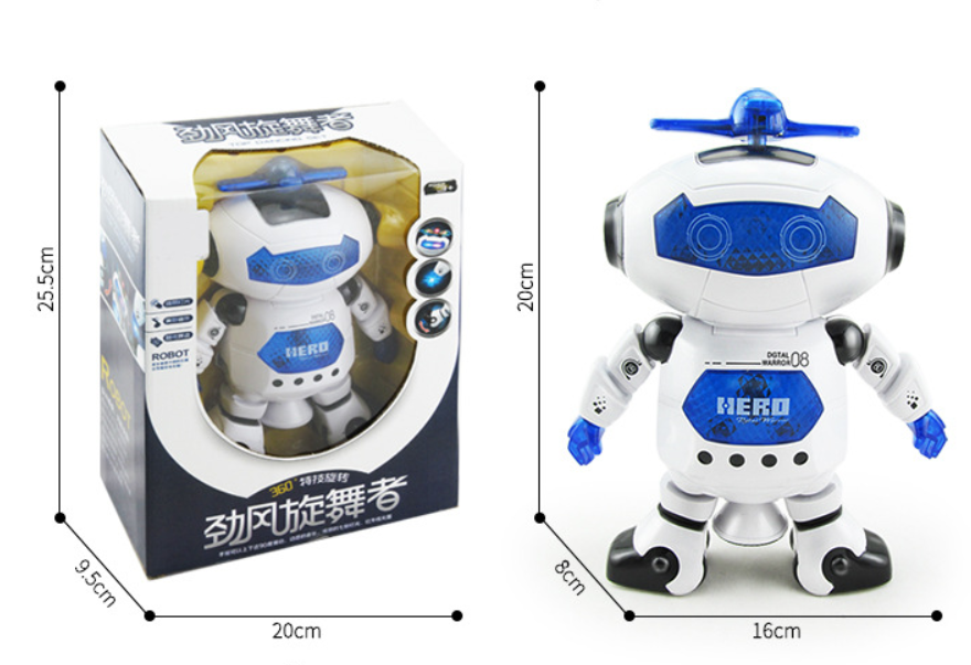 Dancing Space Robot Toy - ToylandEU