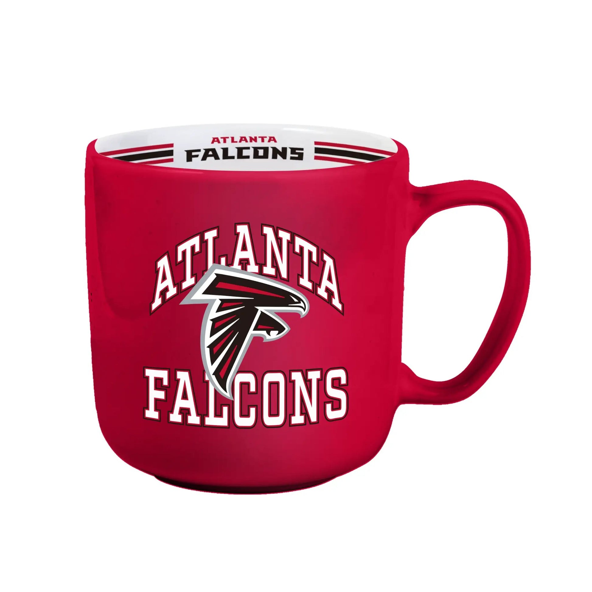 Atlanta Falcons Coffee Mug 15oz Stripe Design