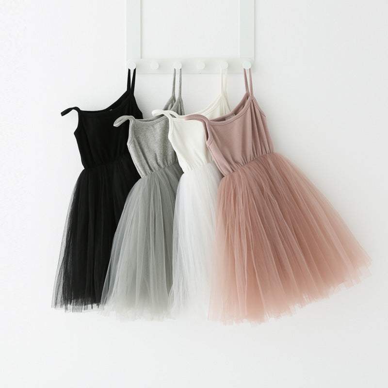 Girls Suspender Dress | 100% Cotton | Pleated Skirt | 80-120cm