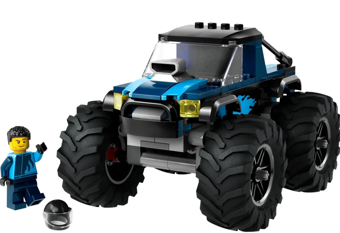 LEGO® City Blue Monster Truck Toy | 148 Pieces | Ages 5+