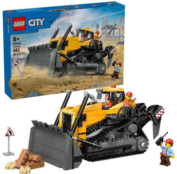 LEGO® City Yellow Bulldozer | 403 Pieces | Ages 6 And Up
