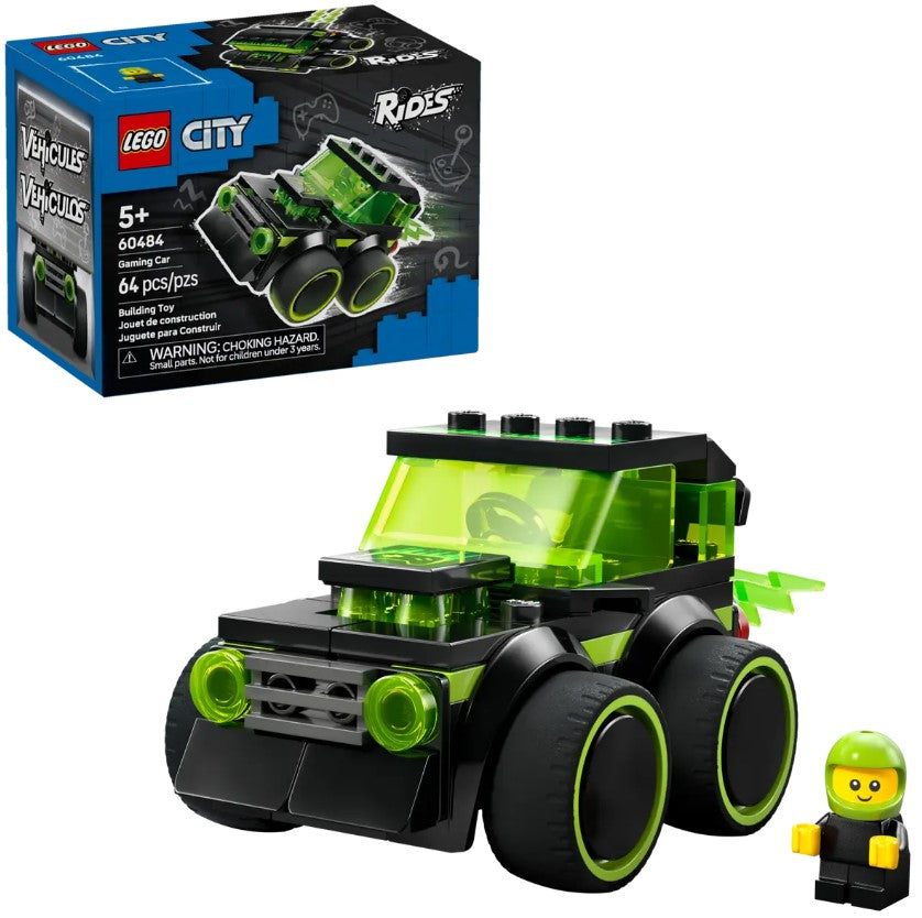 LEGO® City Rides | Gaming Race Car | Set 60484