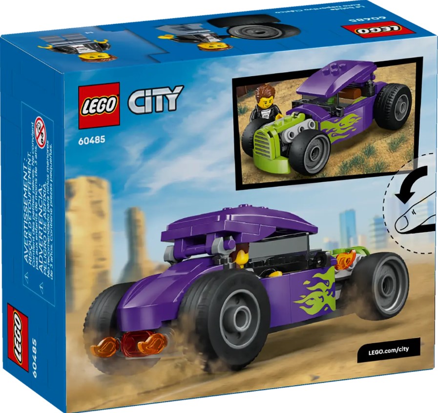 LEGO® City Hot Rod | 81 Piece Building Set | Ages 5 Plus