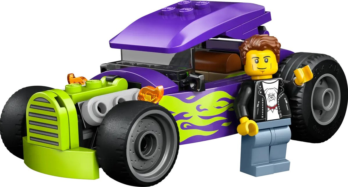 LEGO® City Hot Rod | 81 Piece Building Set | Ages 5 Plus