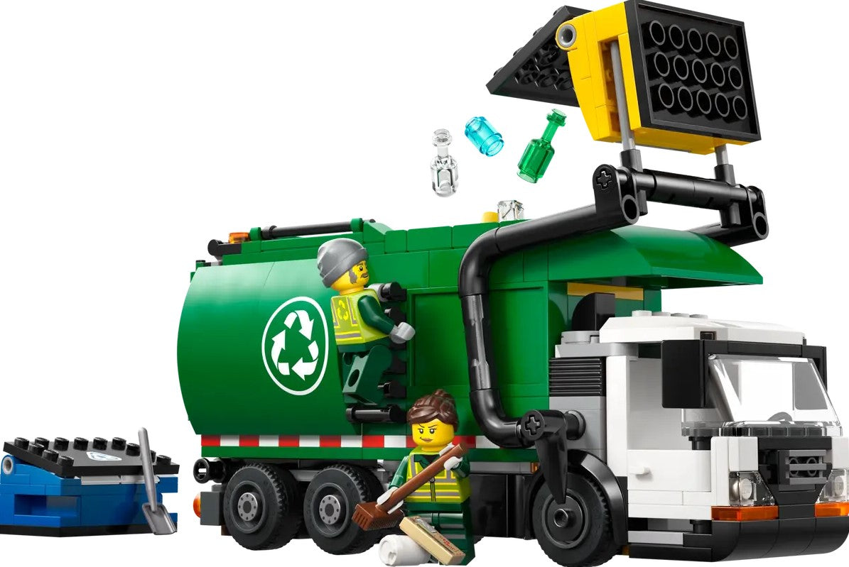 LEGO® City Recycling Truck | 434 Pieces | Ages 7 and Up | Set 60495