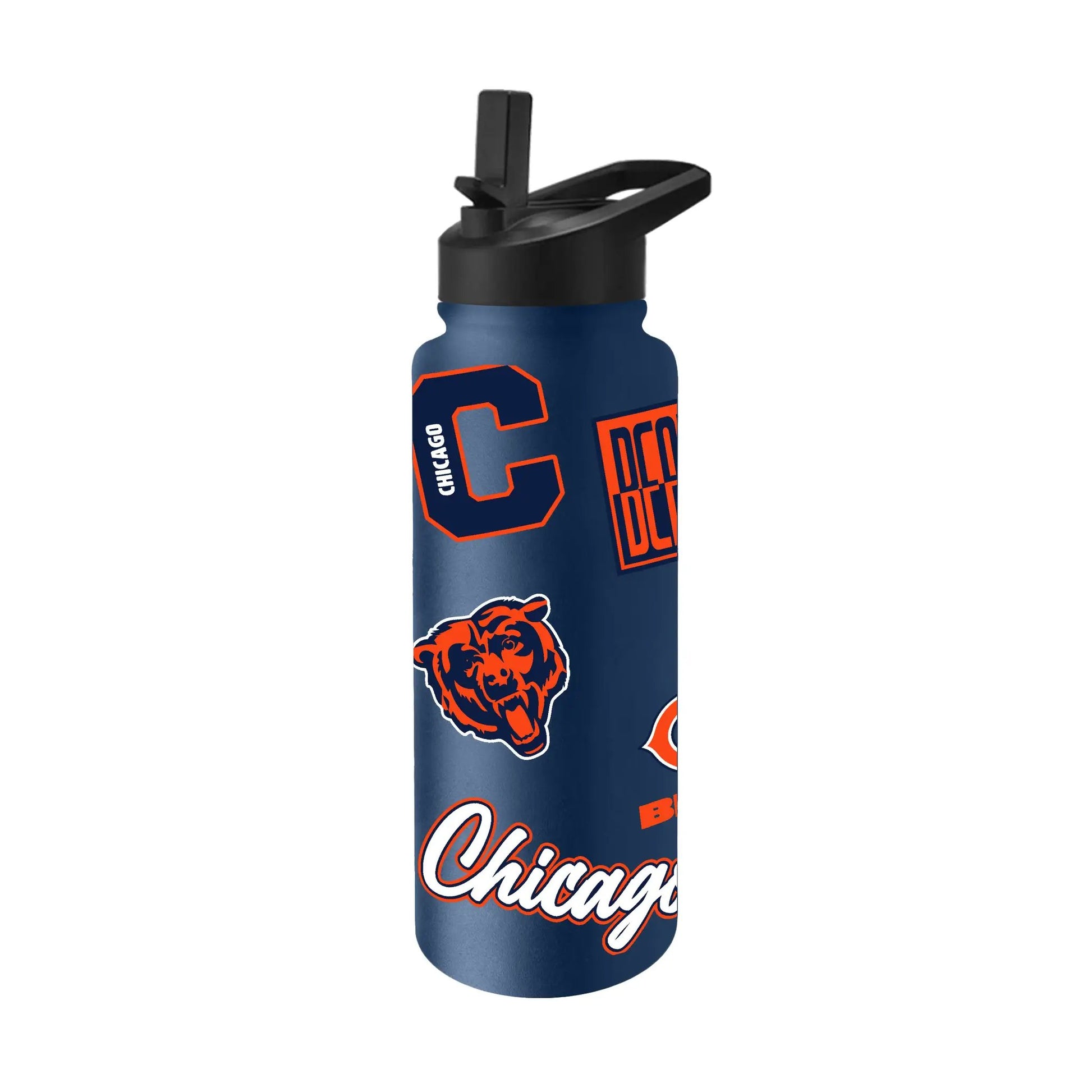 Carolina Panthers Quencher Bottle 34oz Stainless Steel Dreamweave