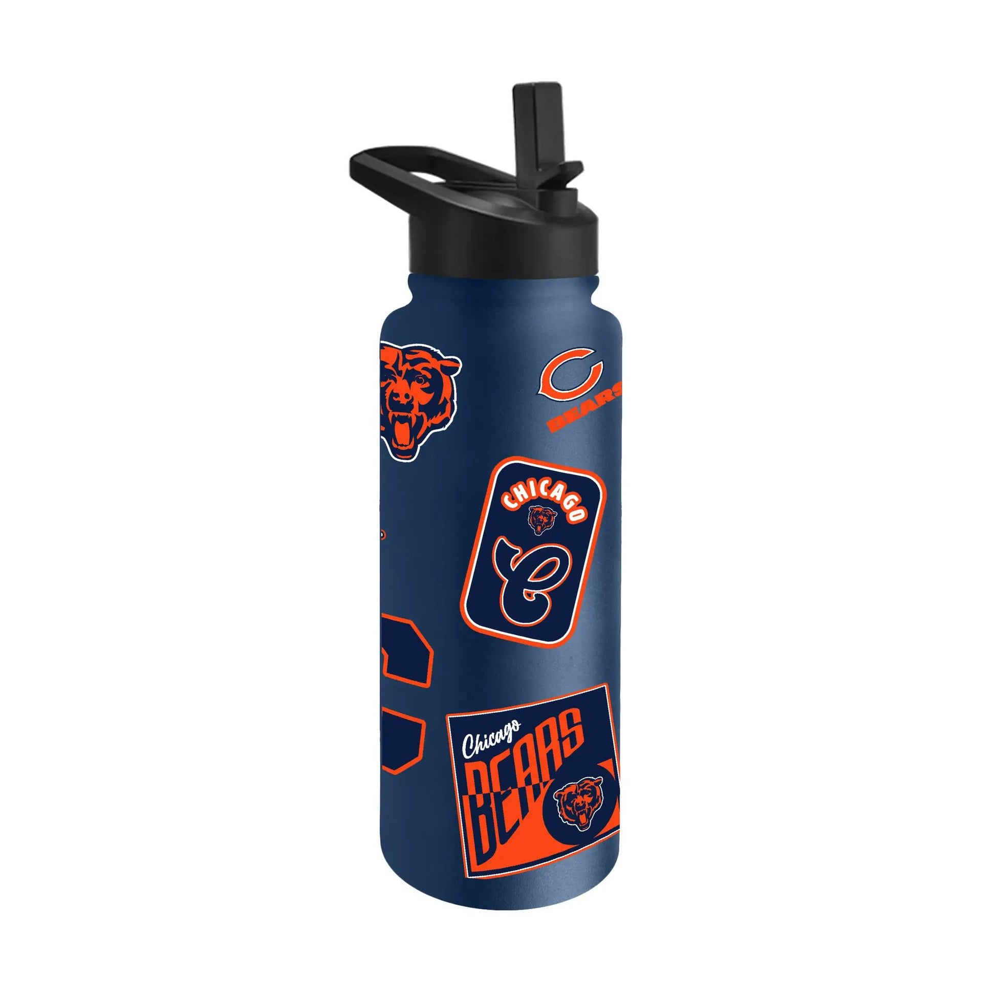 Carolina Panthers Quencher Bottle 34oz Stainless Steel Dreamweave