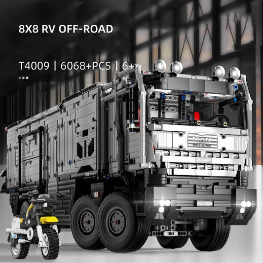 6068PCS Off Road RV Building Blocks Motorhome Model Bricks - ToylandEU
