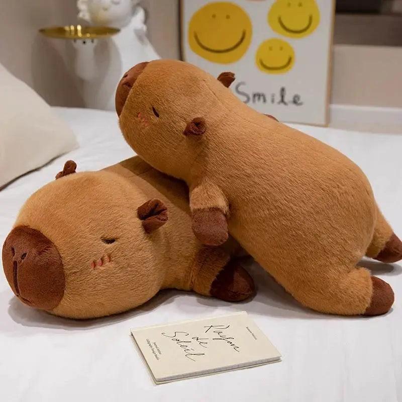  60cm-100cm Kawaii Capybara Plush Doll Pillow Home Decor -  ToylandEU™
