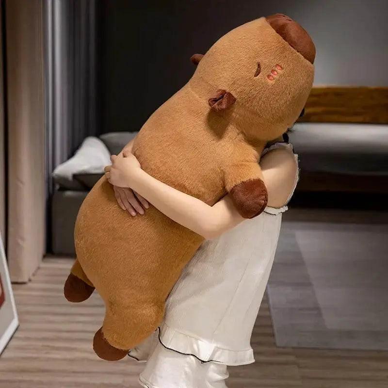  60cm-100cm Kawaii Capybara Plush Doll Pillow Home Decor -  ToylandEU™