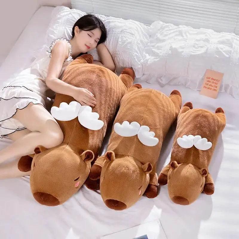  60cm-100cm Kawaii Capybara Plush Doll Pillow Home Decor -  ToylandEU™